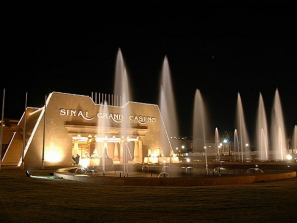 Sinai Grand Casino Fountain Lighting Project in Egypt